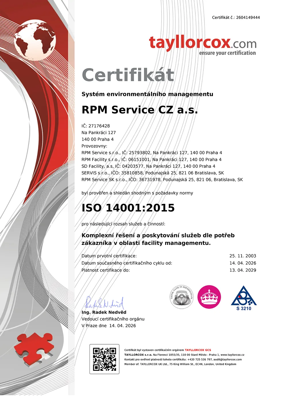 26-04-14_certificate_RCA9+RCA14+RCA27+RCA45_rpm-service-cz-as_BG_Stránka_3 kopie