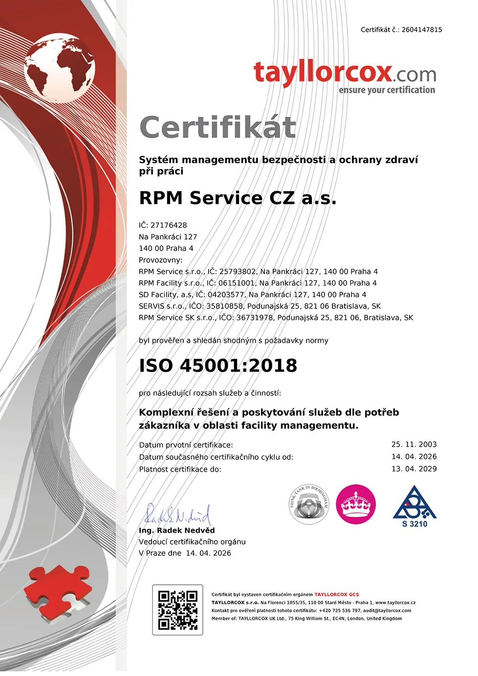 26-04-14_certificate_RCA9+RCA14+RCA27+RCA45_rpm-service-cz-as_BG_Stránka_7 kopie