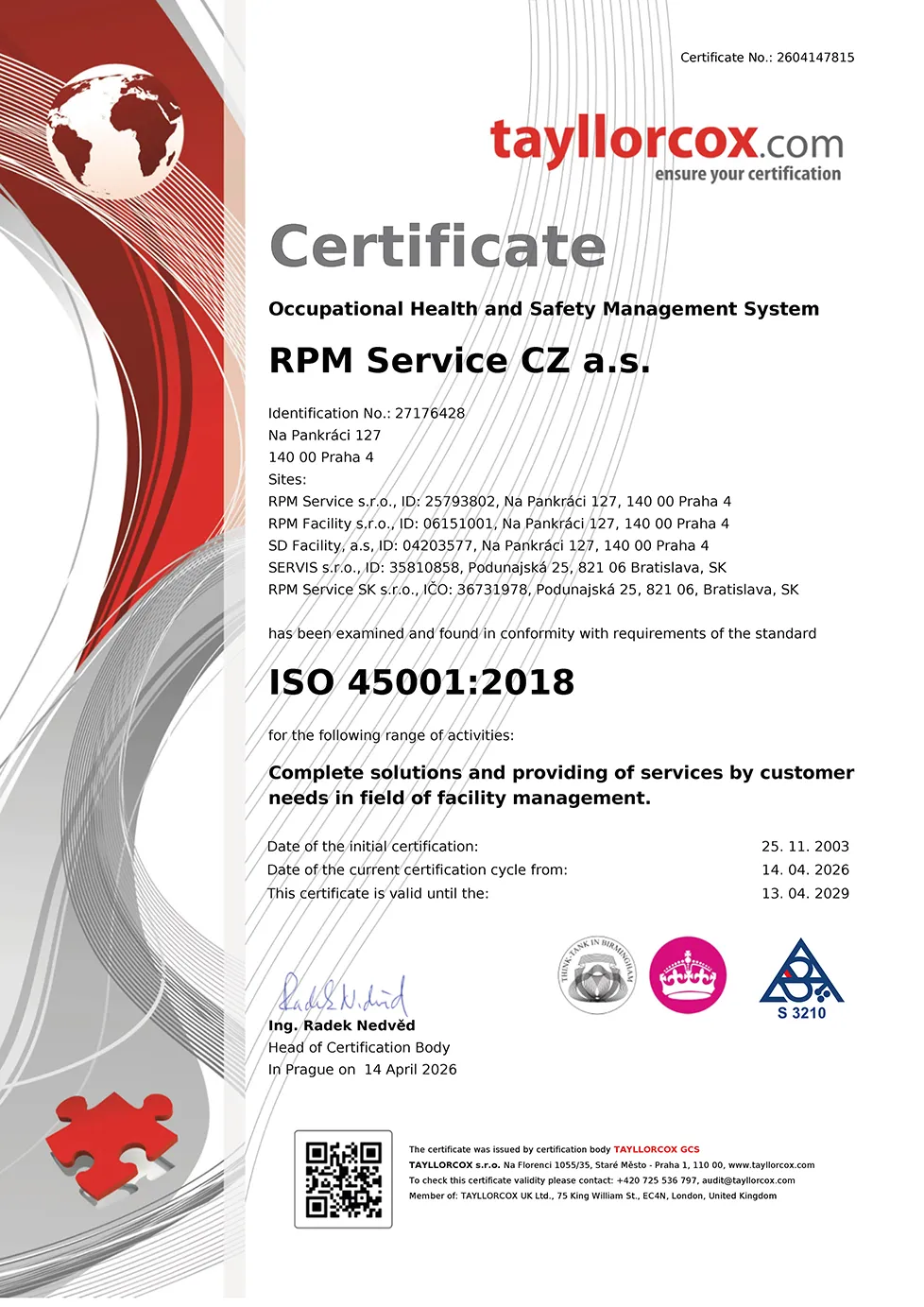 26-04-14_certificate_RCA9+RCA14+RCA27+RCA45_rpm-service-cz-as_BG_Stránka_8 kopie